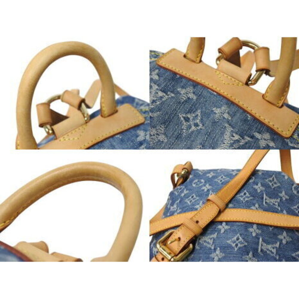 Louis Vuitton Sac Ado Backpack Monogram Denim Blue - Picture 5 of 8
